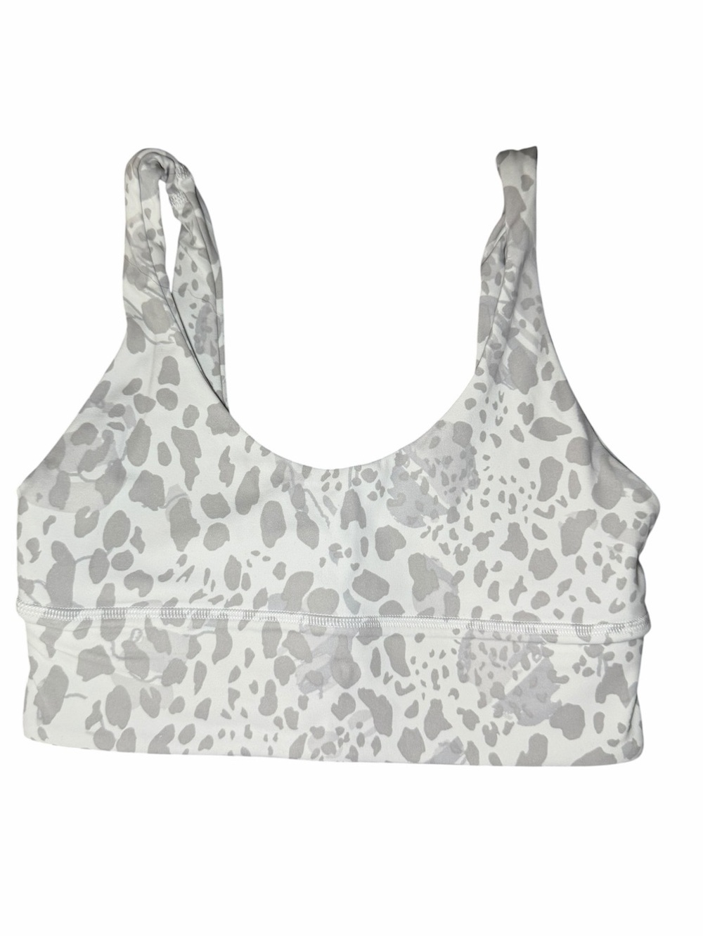 Lululemon Reversible Align™ Bra | Cheetah Camo Antique White | Size 6